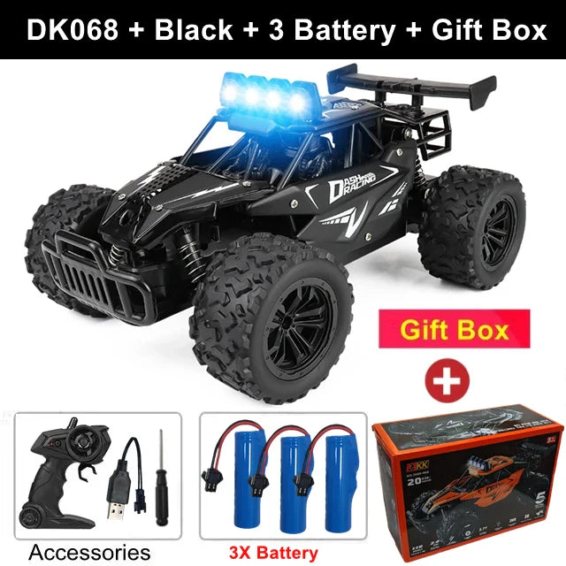 1:16 Scale Off-Road RC Car – 2.4G Remote Control Drift Truck for Kids & Boys