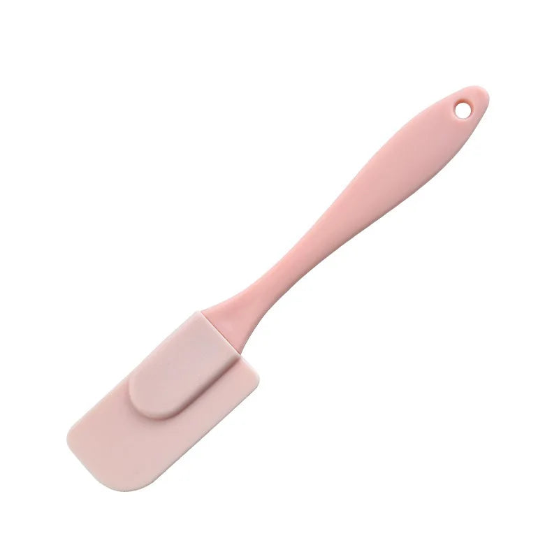 3PCS/Set Cream Scraper DIY Bread Cake Butter Spatula Mixer Oil Brush Kitchen Baking Tool Silicone Spatula Non-stick Kitchen