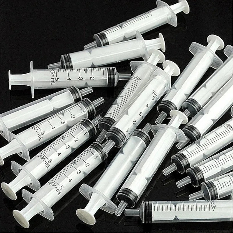 1ml-10ml Disposable Syringes Without Needle – Food-Grade Plastic Syringes for Glue, Pet Feeding & Kitchen Use