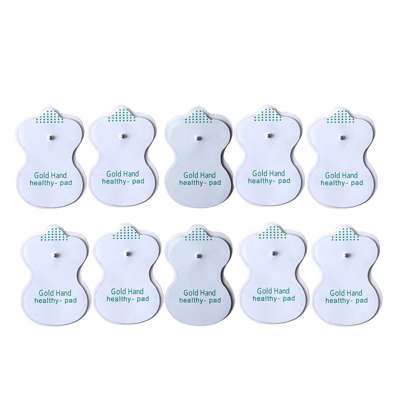 10/20pcs Electrode Pads Reusable Massage Patch – Replacement TENS Electrodes for Digital Therapy Machines