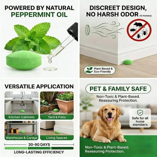 12 Pack Peppermint Pest Repellent Balls