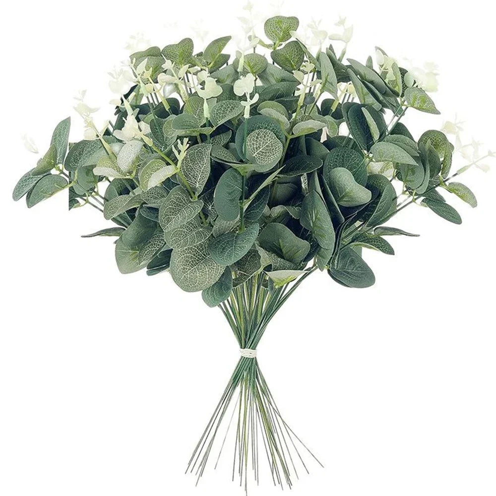 10/15Pcs Artificial Baby Breath Flowers – Fake Gypsophila for Wedding Party, Home Decoration & DIY Bouquets