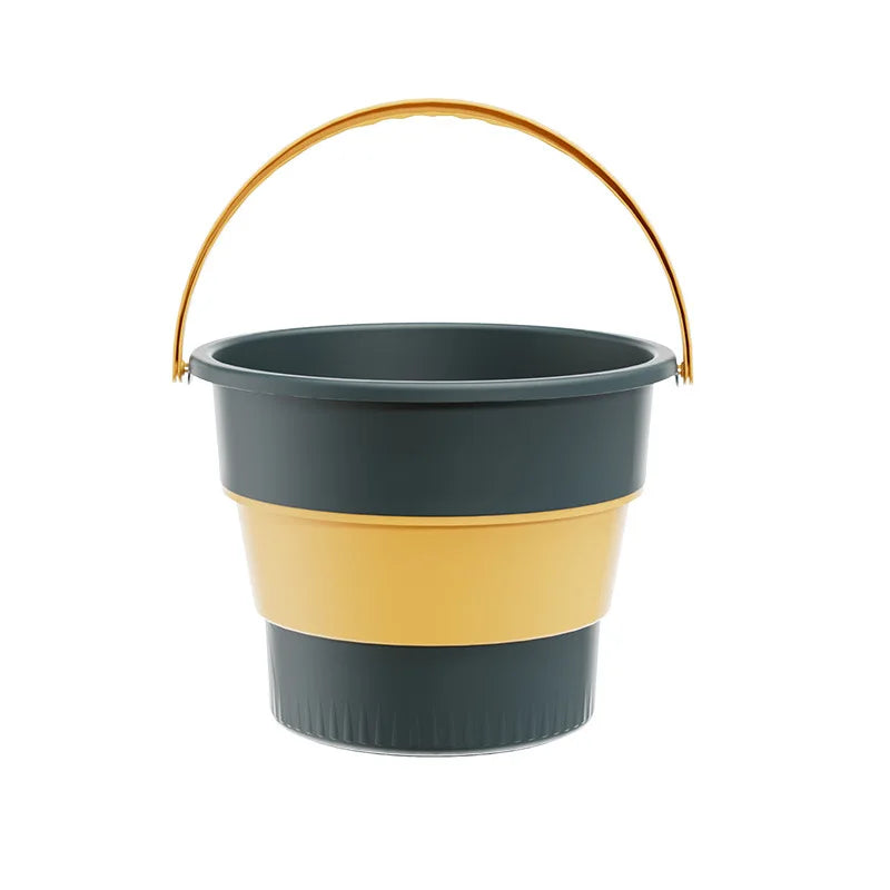 5/10L Folding Portable Bucket – Collapsible Silicone Water Container for Camping, Fishing & Car Wash