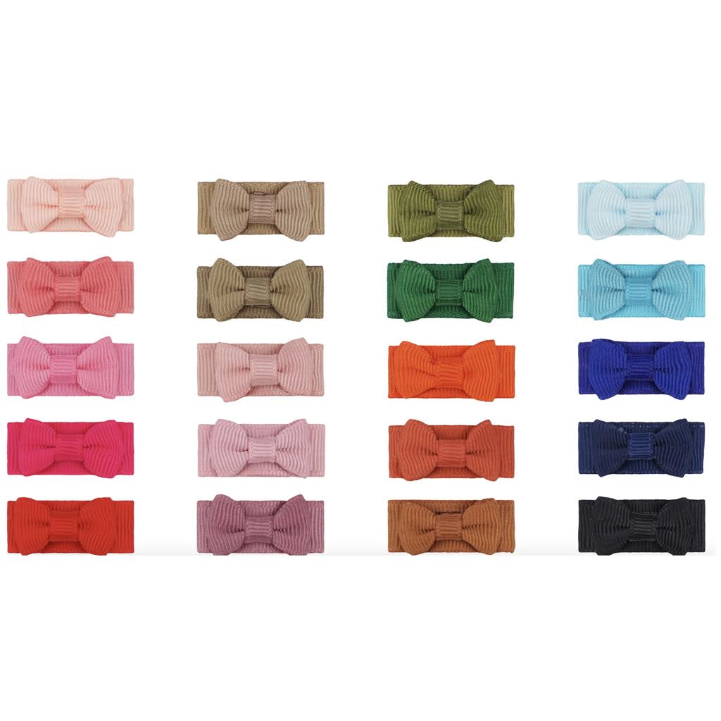 20Pcs Baby Hair Clips Set – Soft Lanugo Hairpins for Newborns, No-Hurt Princess Hair Accessories for Girls