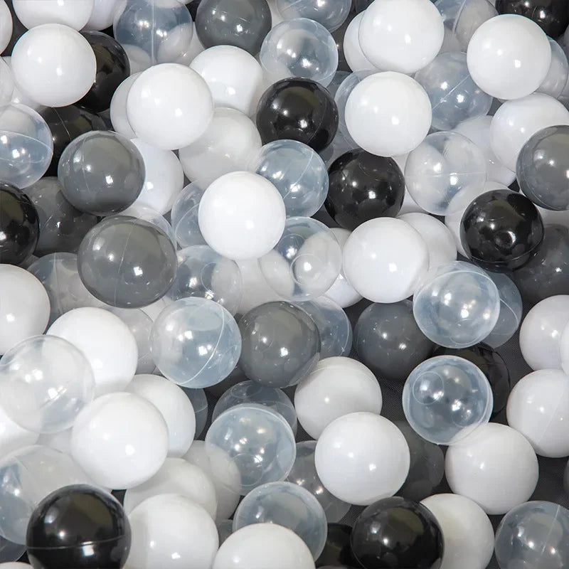 50pcs Colorful Love Star Ocean Balls – Eco-Friendly Plastic Balls for Baby Play Pits & Pools