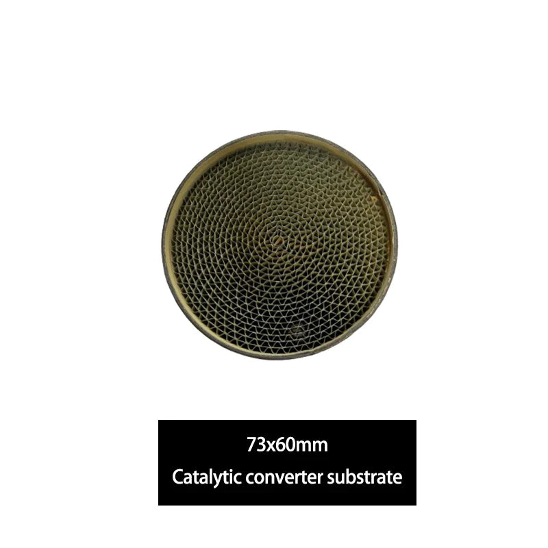 73*60mm euro 5 metal catalytic converter substrate honeycomb particulate filter car engine exhaust system parts