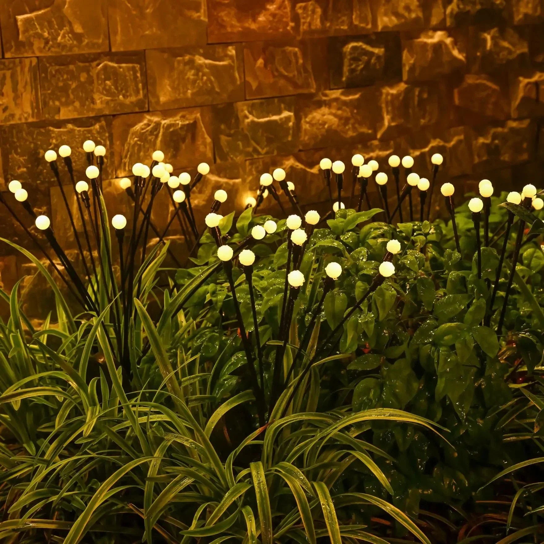 1pc Solar Firefly Lamp: Add A Magical Glow To Your, Or Party For Christmas, Halloween, Thanksgiving Easter gift Halloween Gift