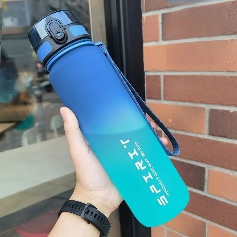 500ML/650ML/1000ML Large Capacity Sports Water Bottle – Leak Proof Portable Gym & Travel Hydration Jug