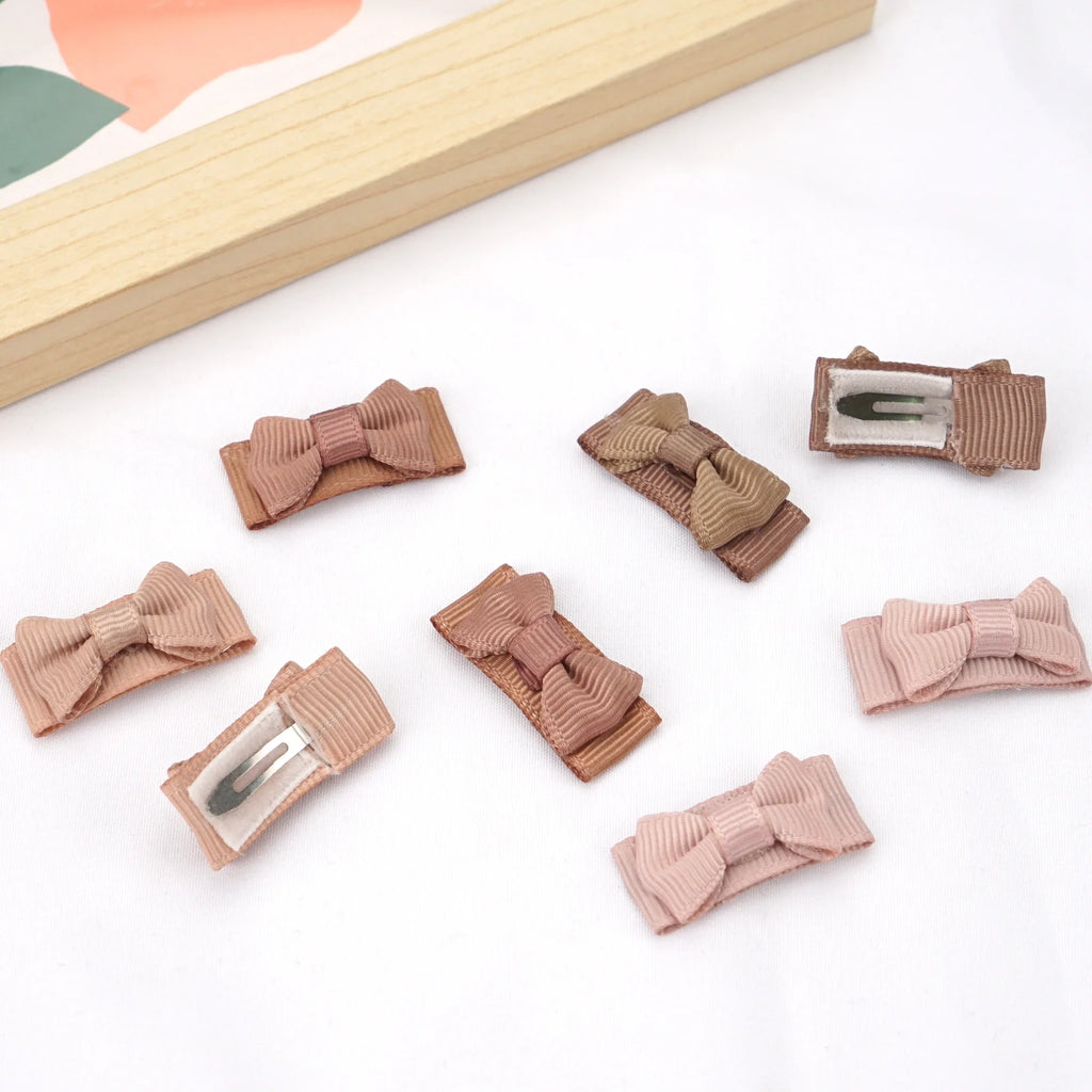 20Pcs Baby Hair Clips Set – Soft Lanugo Hairpins for Newborns, No-Hurt Princess Hair Accessories for Girls
