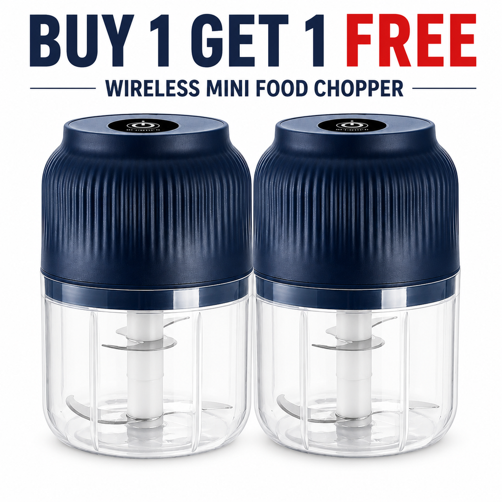 Wireless Mini Food Chopper with USB Charging