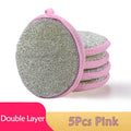 5/10/20pcs Double-Sided Dishwashing Sponges – Non-Scratch Kitchen Cleaning Pads for Pots & Pans
