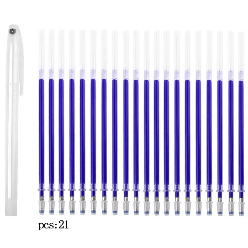 1Set High Temperature Disappearing Marker Pens – Heat Wrap Fade-Out Fabric Markers for Sewing & DIY