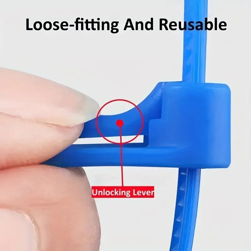 100Pcs Reusable Nylon Cable Ties – Heavy-Duty Locking Straps for Home, Office & Cable Management