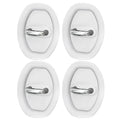 4pcs Universal Car Door Closing Shockproof Silicone Cushion Mute Shock Absorber Protective Covers Car Door Latch Accessories