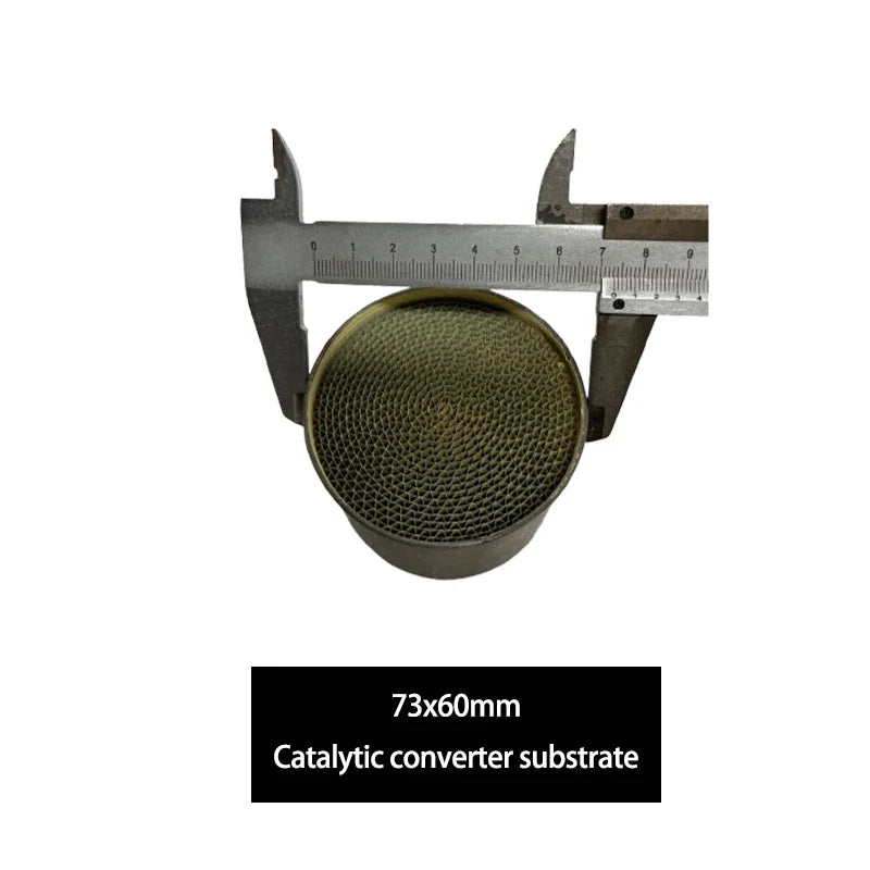 73*60mm euro 5 metal catalytic converter substrate honeycomb particulate filter car engine exhaust system parts