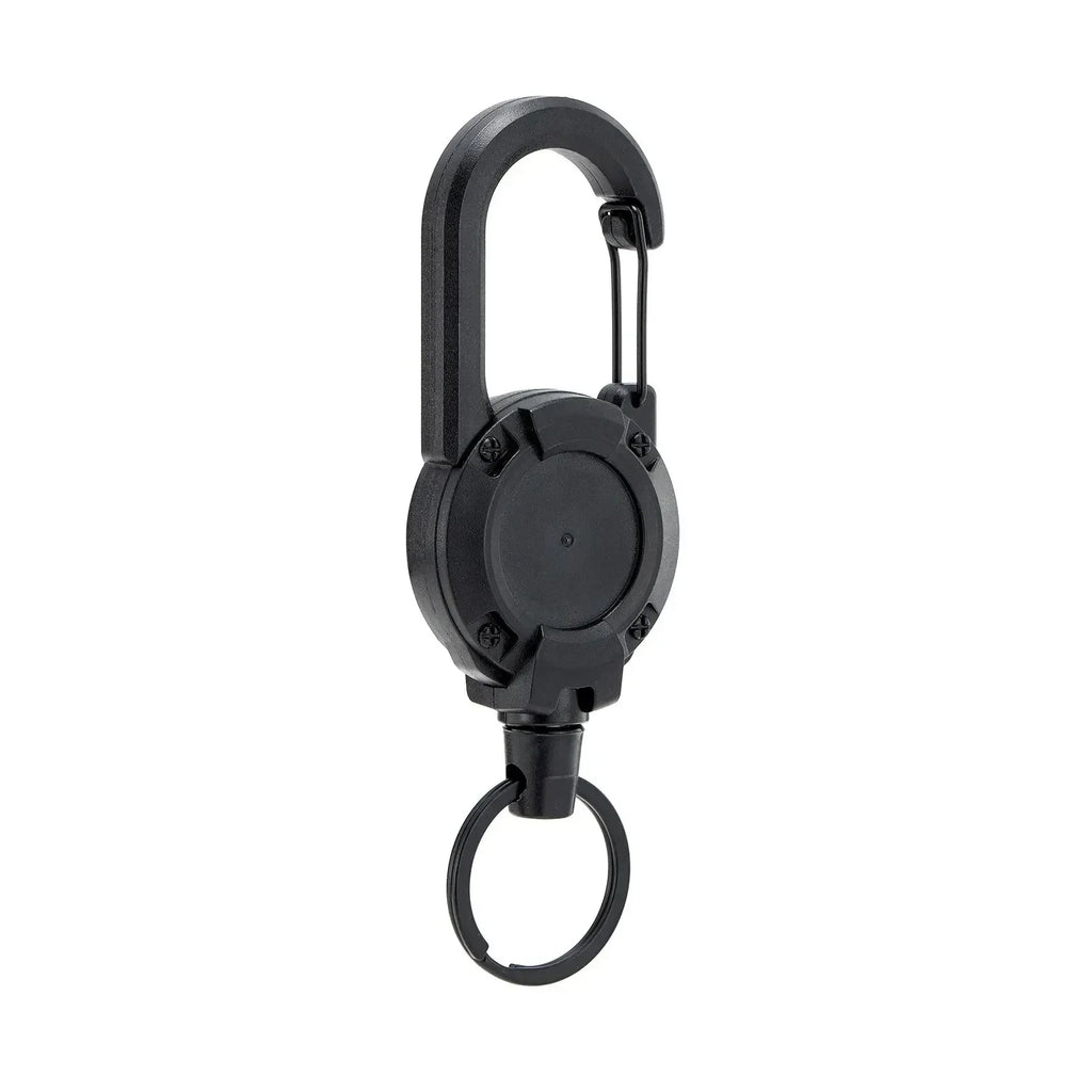 1/2/4pcs Extendable Retractable Holders Keychain Badge Reels Heavy Duty Clip With Carabiner Key Chain For Men Outdoor Bags