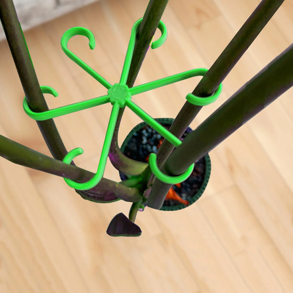 4Pcs Plastic Plant Trellis Set – Indoor & Outdoor Stem Support for Climbing Vines