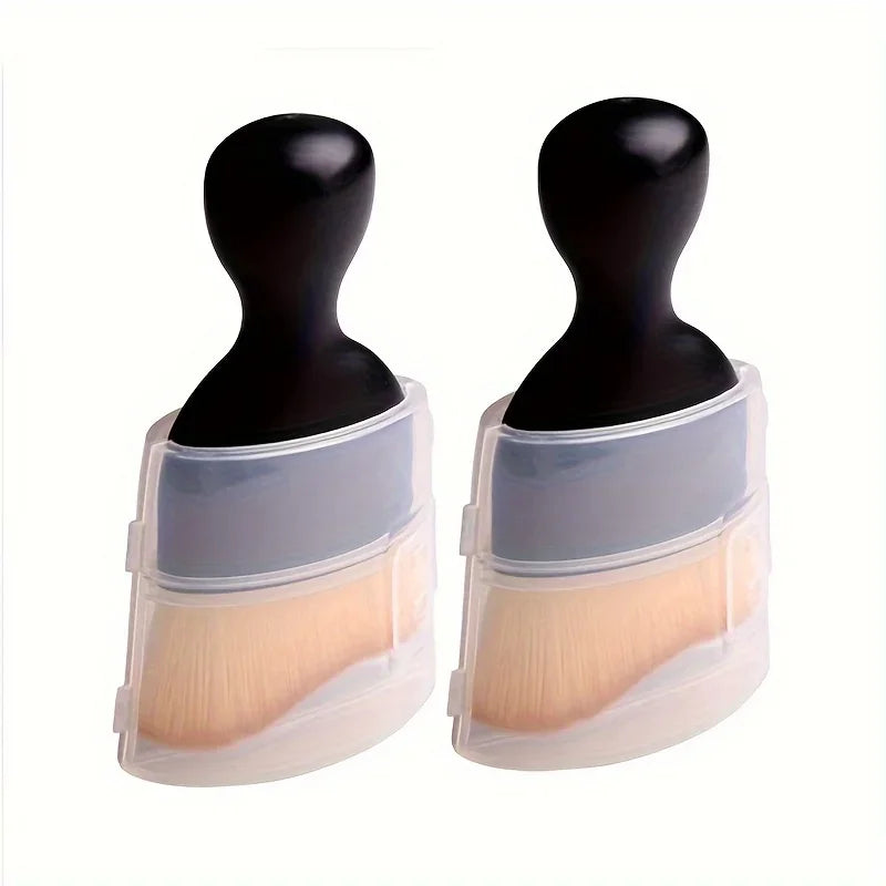 2 Pcs Car Interior Dust Sweeping Soft Brush Set – Compact Keyboard & Gap Cleaner