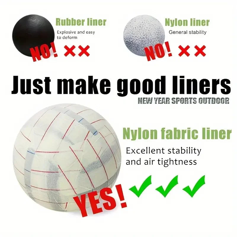 2024 High-Quality Size 5 Soccer Ball – PU Seamless Wear-Resistant Football for Outdoor League Training