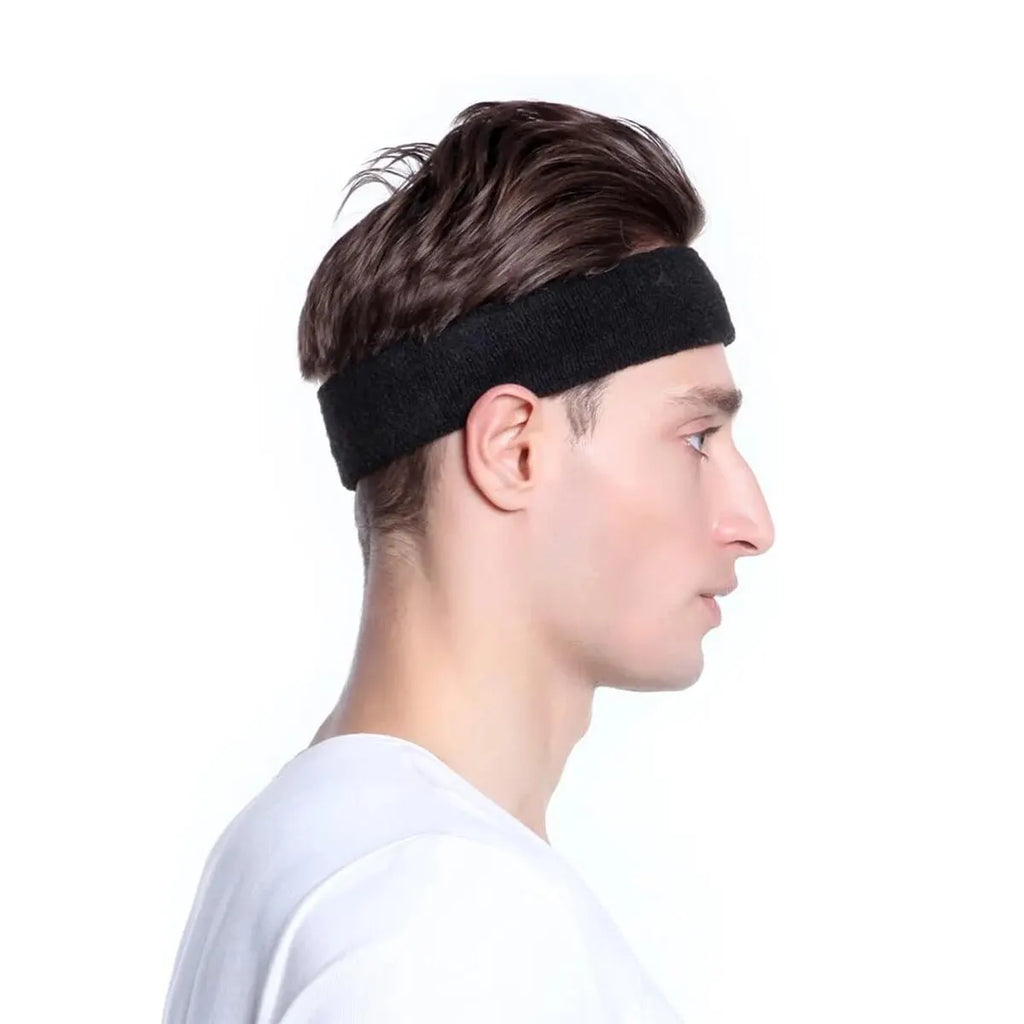 3pcs Sports Headbands – Sweatproof Moisture-Wicking Bands for Tennis, Basketball, Running & Gym