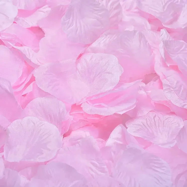 2000 Pieces Silk Cloth Rose Petals – Simulated Flower Petals for Wedding Room Decoration & Event Supplies