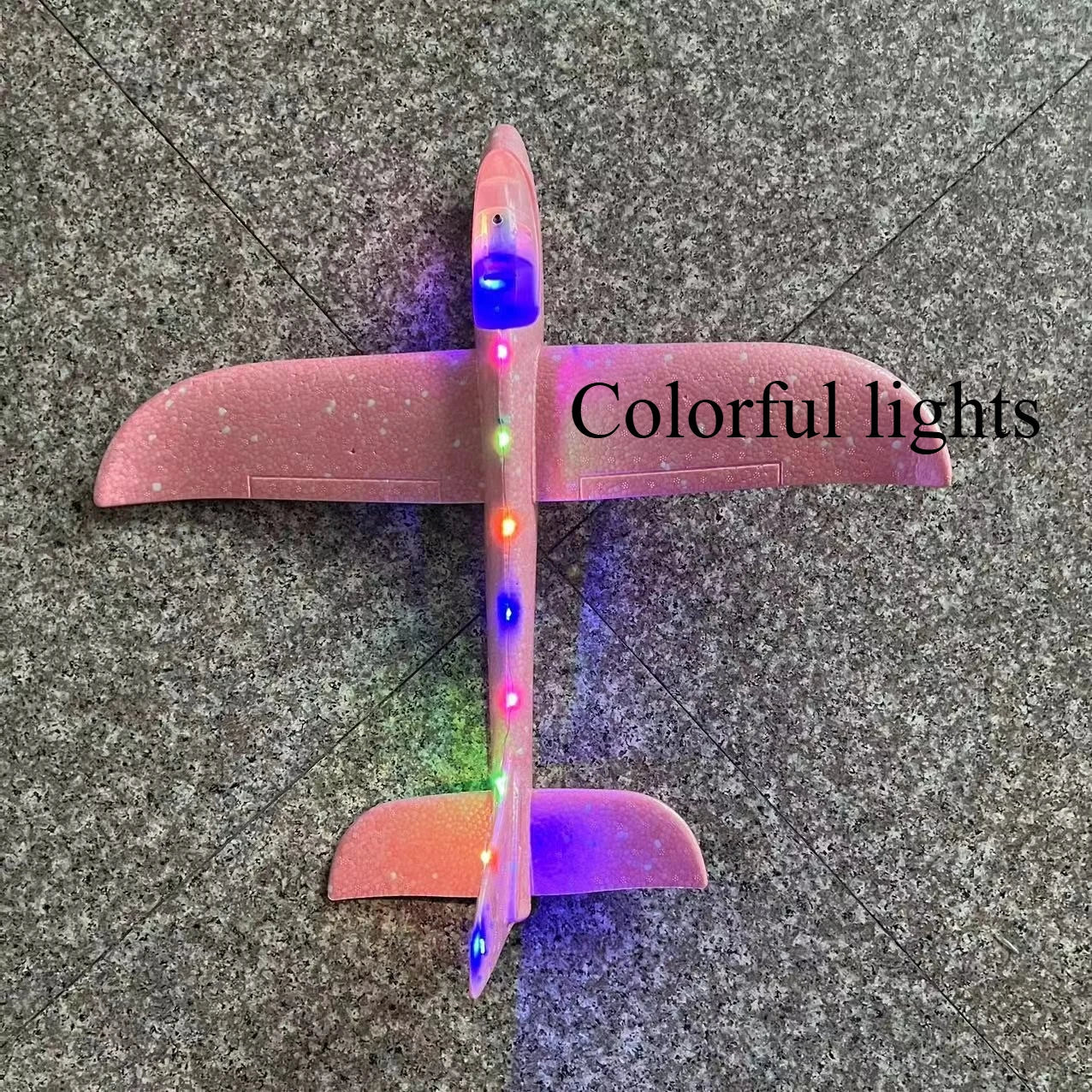 50CM Big Foam Plane Glider – Hand Throw Airplane Toy for Kids with Light Inertial EPP Material (Outdoor Launch Gift)