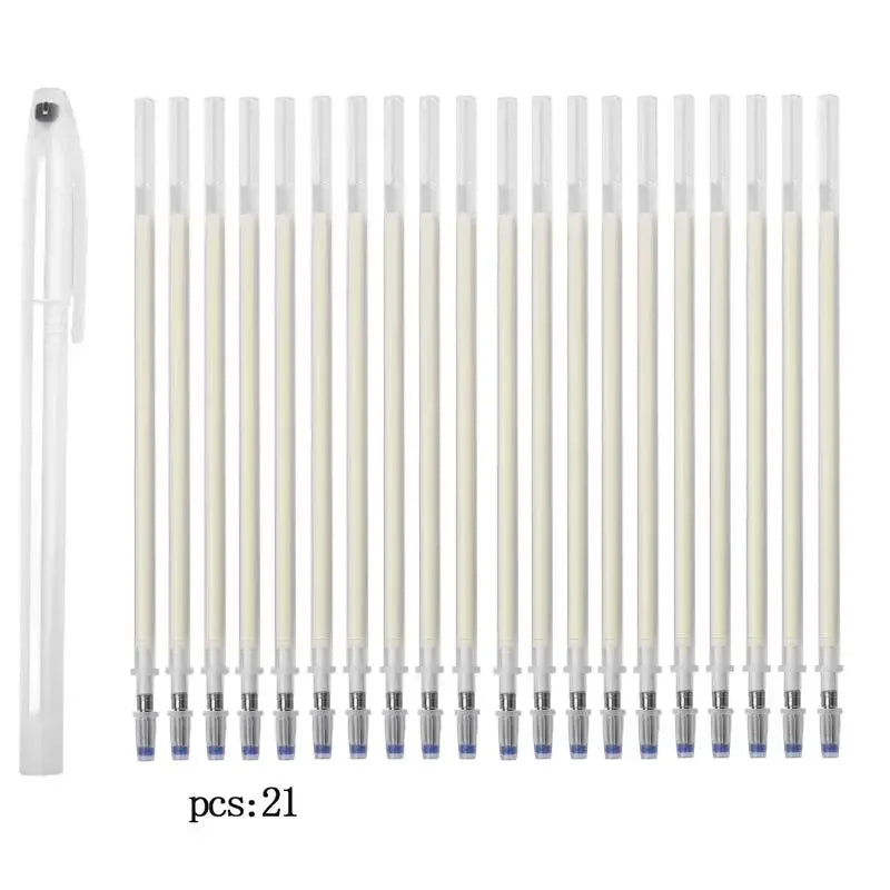 1Set High Temperature Disappearing Marker Pens – Heat Wrap Fade-Out Fabric Markers for Sewing & DIY