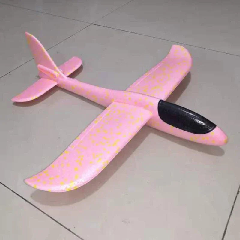50CM Big Foam Plane Glider – Hand Throw Airplane Toy for Kids with Light Inertial EPP Material (Outdoor Launch Gift)