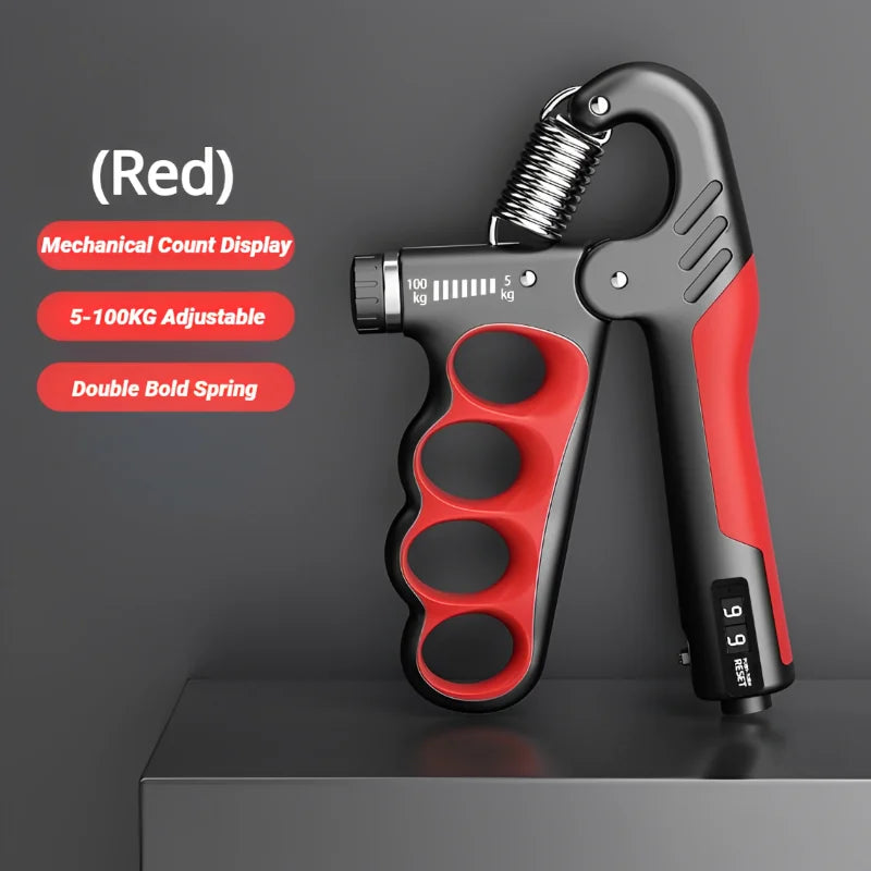 5-100kg Adjustable Grip Strength Device for Rehabilitation Training, Muscle Enhancement, Strength Training, Grip Strength Device
