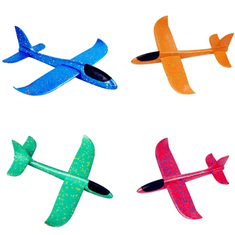 50CM Big Foam Plane Glider – Hand Throw Airplane Toy for Kids with Light Inertial EPP Material (Outdoor Launch Gift)