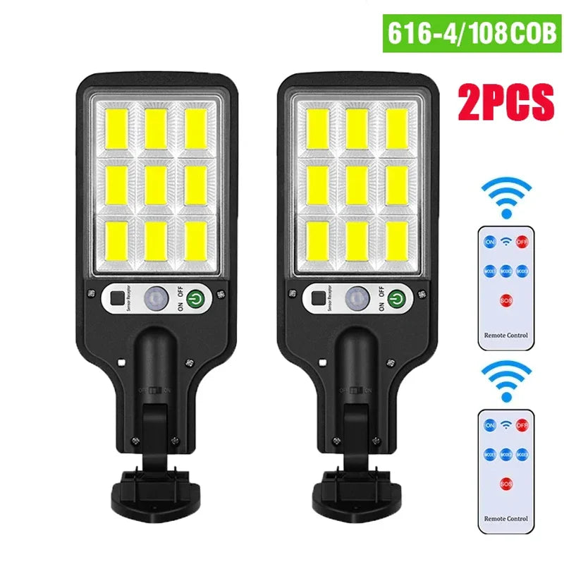 15000LM Solar Light with Motion Sensor – IP65 Waterproof Outdoor Solar Lamp for Garden, Street & Wall Lighting