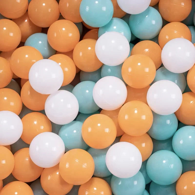 50pcs Colorful Love Star Ocean Balls – Eco-Friendly Plastic Balls for Baby Play Pits & Pools