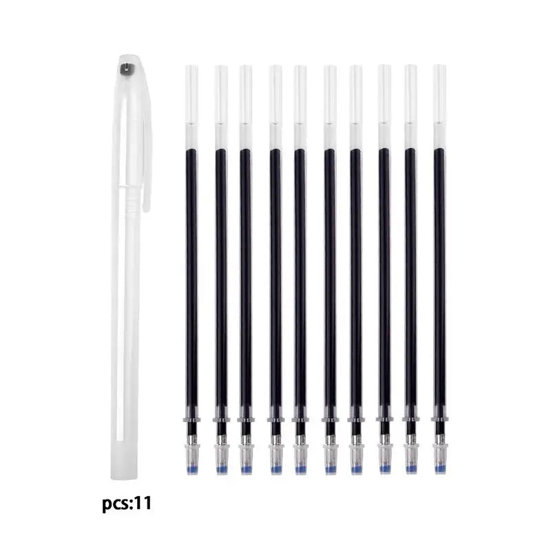 1Set High Temperature Disappearing Marker Pens – Heat Wrap Fade-Out Fabric Markers for Sewing & DIY