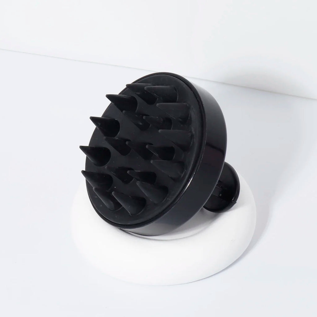 1PC Silicone Scalp Massager Hair Washing Brush, Wet & Dry Soft Silicone Comb Teeth For Scalp Care,Hair Cleansing Bath Brush