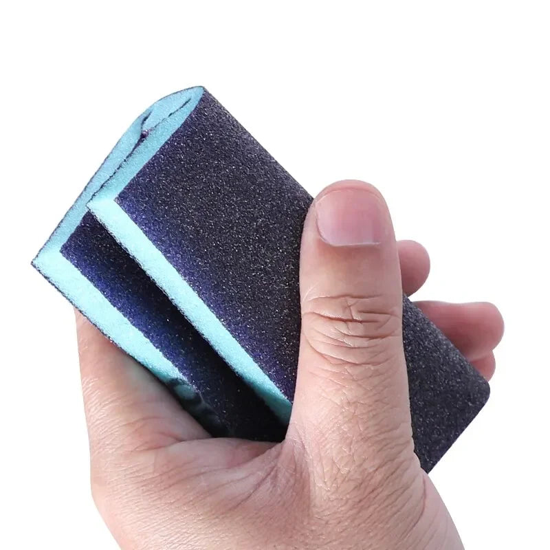 6‑Pack Sanding Sponge Set – Washable 60–320 Grit Sponges for Wood, Metal & Polishing