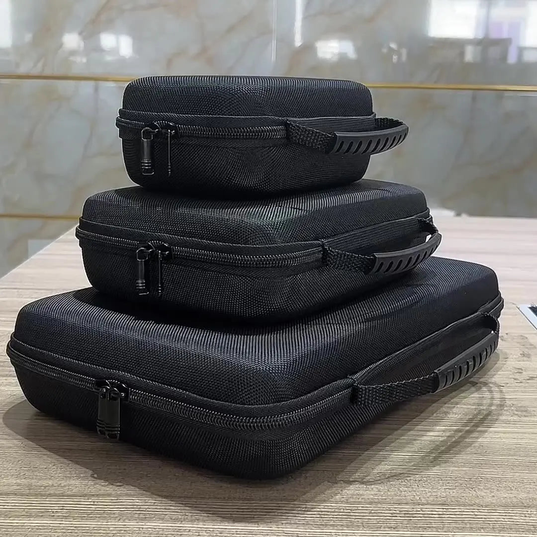 2.5 & 3.5 Inch Shockproof Portable Storage Case – Handheld Carry Bag for PTZ Drones, Mobile Power Banks, Hard Drives & GoPro 10/9