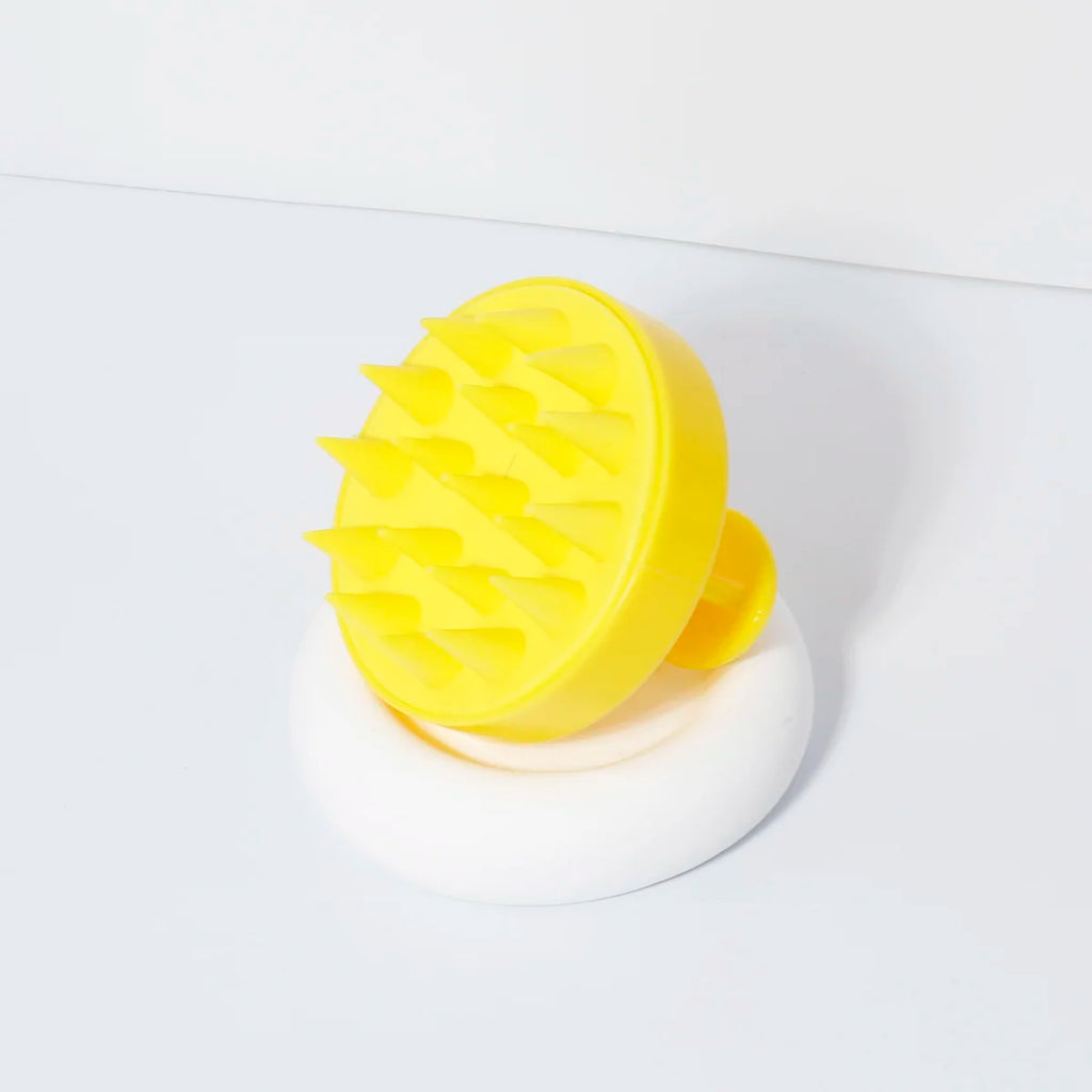 1PC Silicone Scalp Massager Hair Washing Brush, Wet & Dry Soft Silicone Comb Teeth For Scalp Care,Hair Cleansing Bath Brush