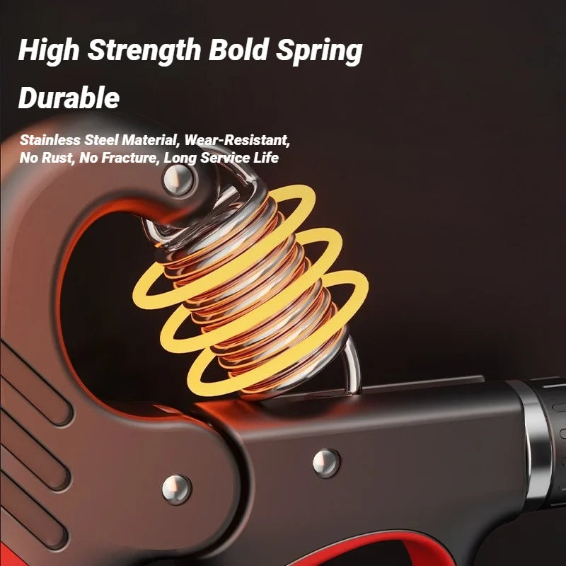 5-100kg Adjustable Grip Strength Device for Rehabilitation Training, Muscle Enhancement, Strength Training, Grip Strength Device