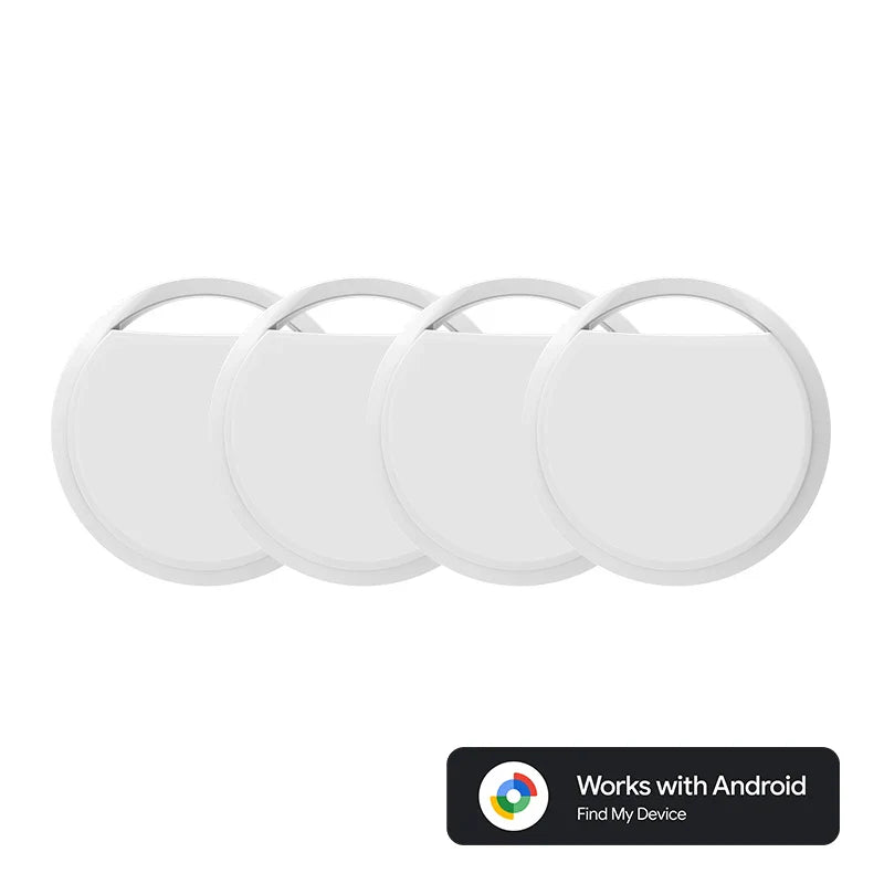 1/2/ 4pcs Bluetooth GPS Tracker Work With Android Google Find Hub APP Key Finder Pet Locator Smart Tag for Xiaomi Samsung Phones