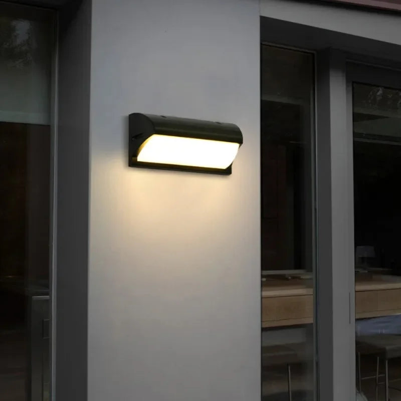 24W LED Outdoor Wall Light with Motion Sensor – Waterproof IP65 Garden Lamp for Pathways, Patios & Entrances