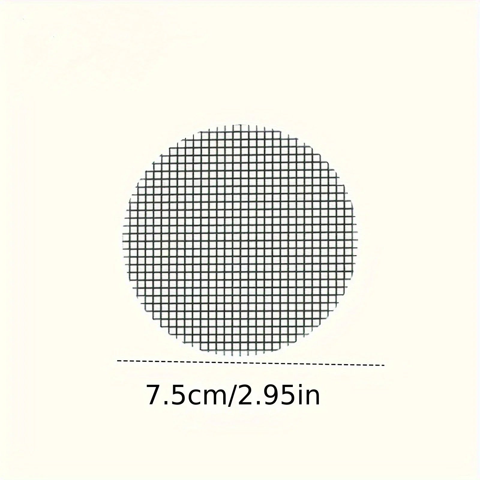 50PCS Breathable Mesh Pads – Soil Drainage Gaskets for Flower Pots & Planters
