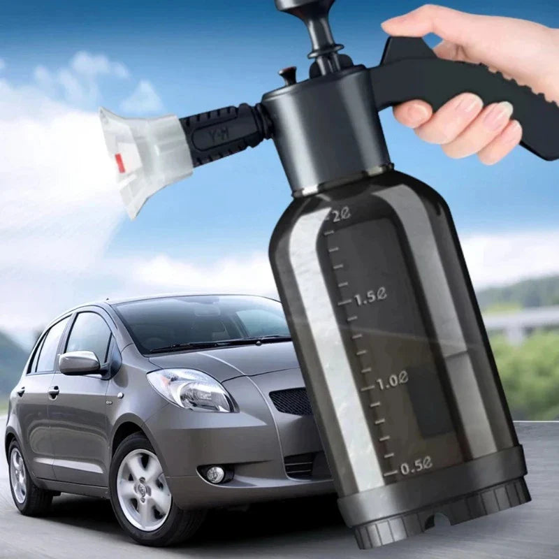 2L Pressure Foam Spray Bottle – High-Pressure Foam Sprayer for Car Washing & Home Cleaning