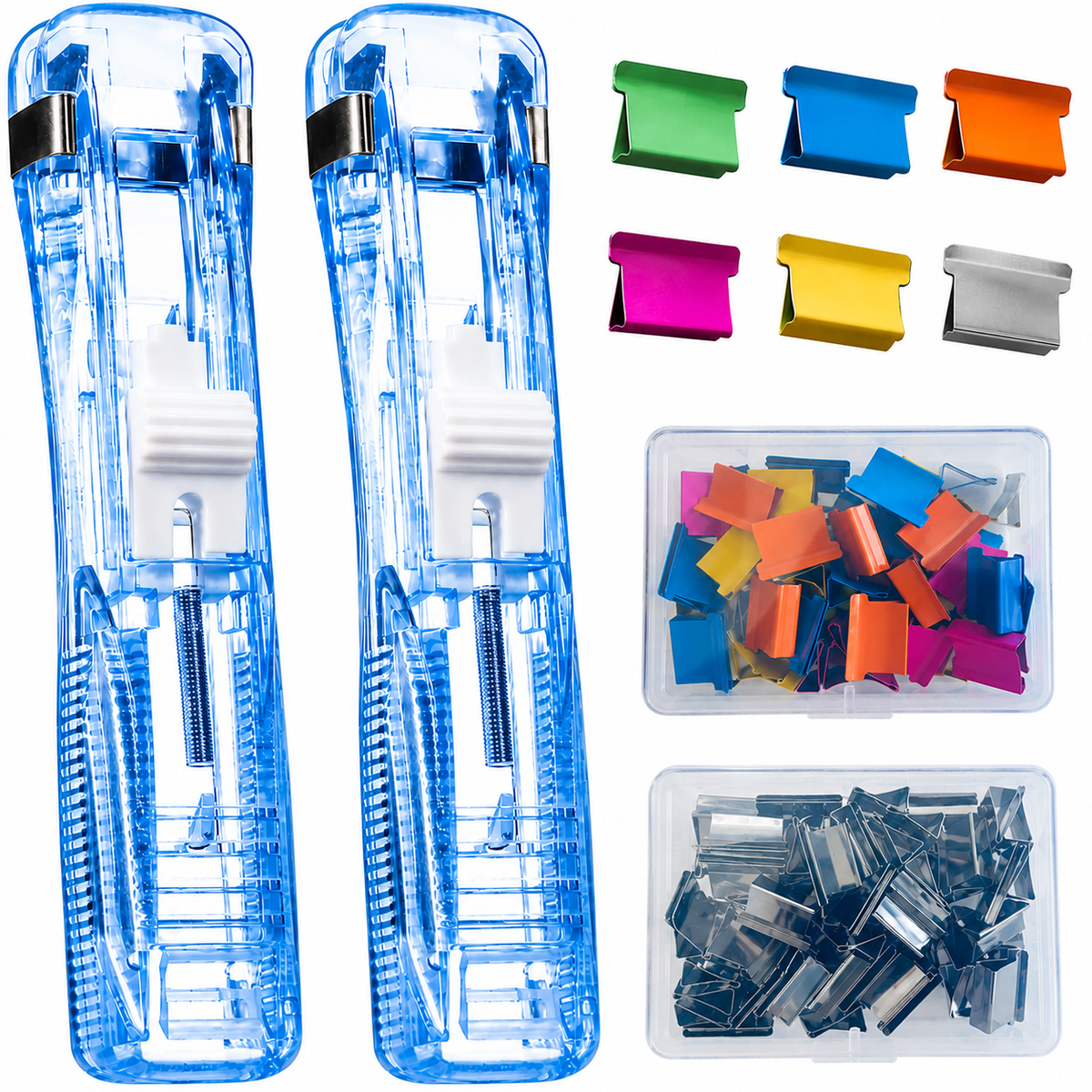 Staple-Free Clip Binder