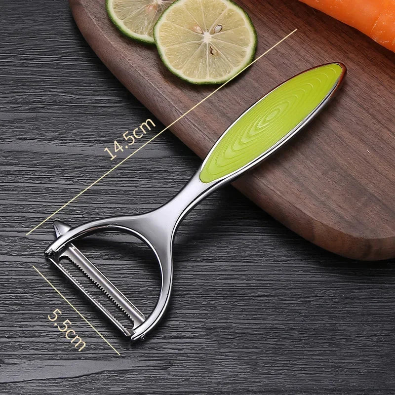 1PC Stainless Steel Vegetable Peeler Potato Peeler Multi-function Carrot Grater Fruit Tools Kitchen Accessories Cuisine Pelador