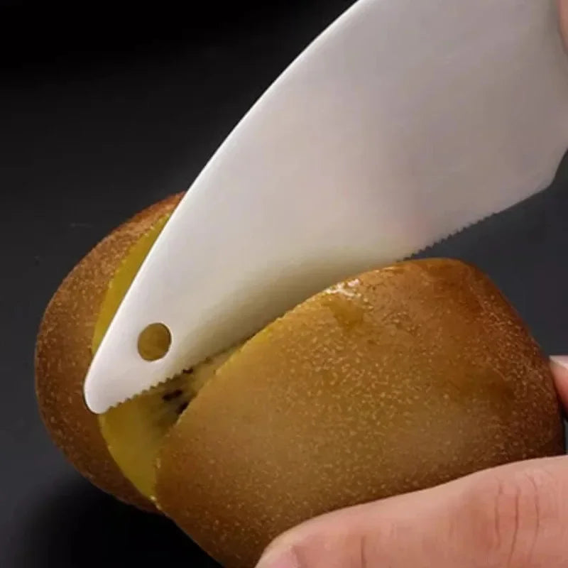 12/6/3pcs Stainless Steel Kiwi Peeler & Fruit Scooper – Serrated Peeling Knife & Cutter