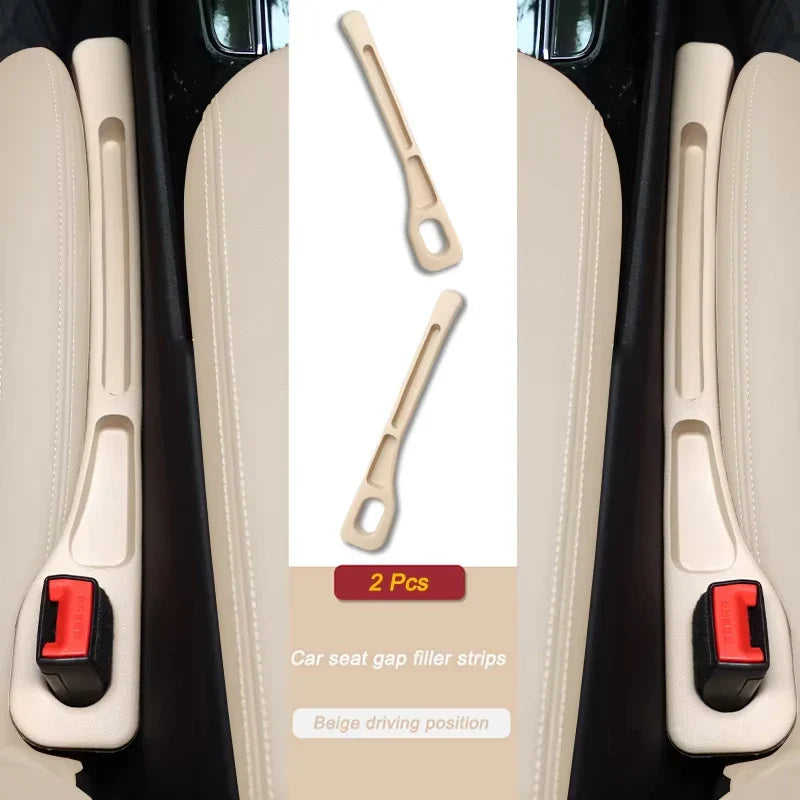 1 Pair Universal Car Seat Gap Plug Strip Side Seam Car Gap Filler Leak Proof Seat Gap Storage Organizer Interior Decoration