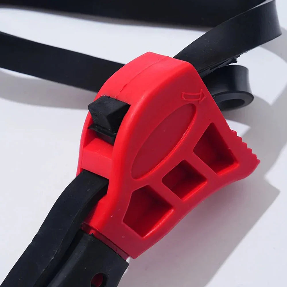 6-inch Belt Wrench Oil Filter Puller – Adjustable Strap Spanner for Auto & Maintenance
