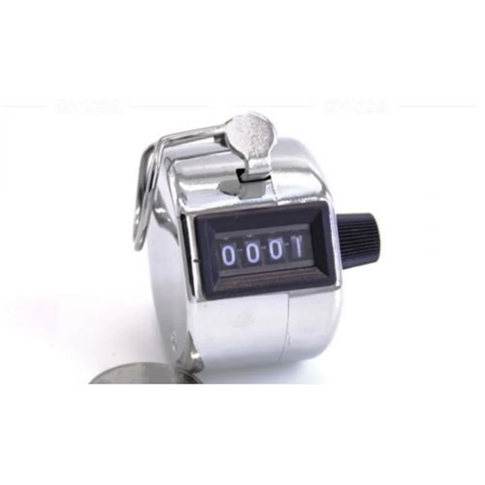 4-Digit Hand Tally Counter – Manual Clicker for Soccer, Golf & Event Tracking