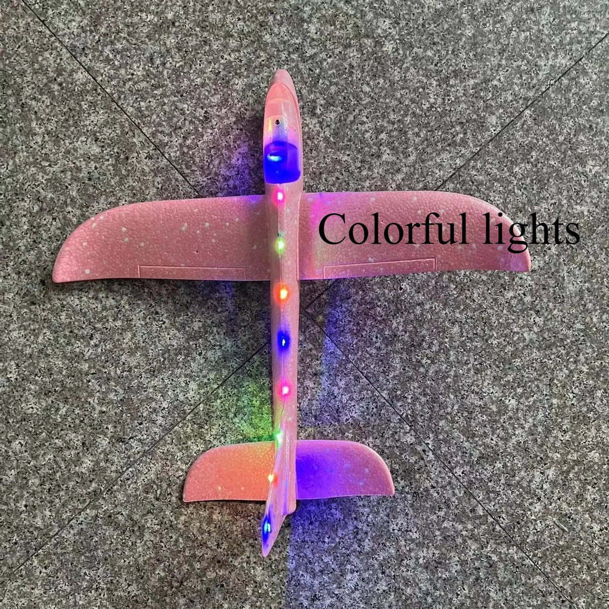 50CM Big Foam Plane Glider – Hand Throw Airplane Toy for Kids with Light Inertial EPP Material (Outdoor Launch Gift)