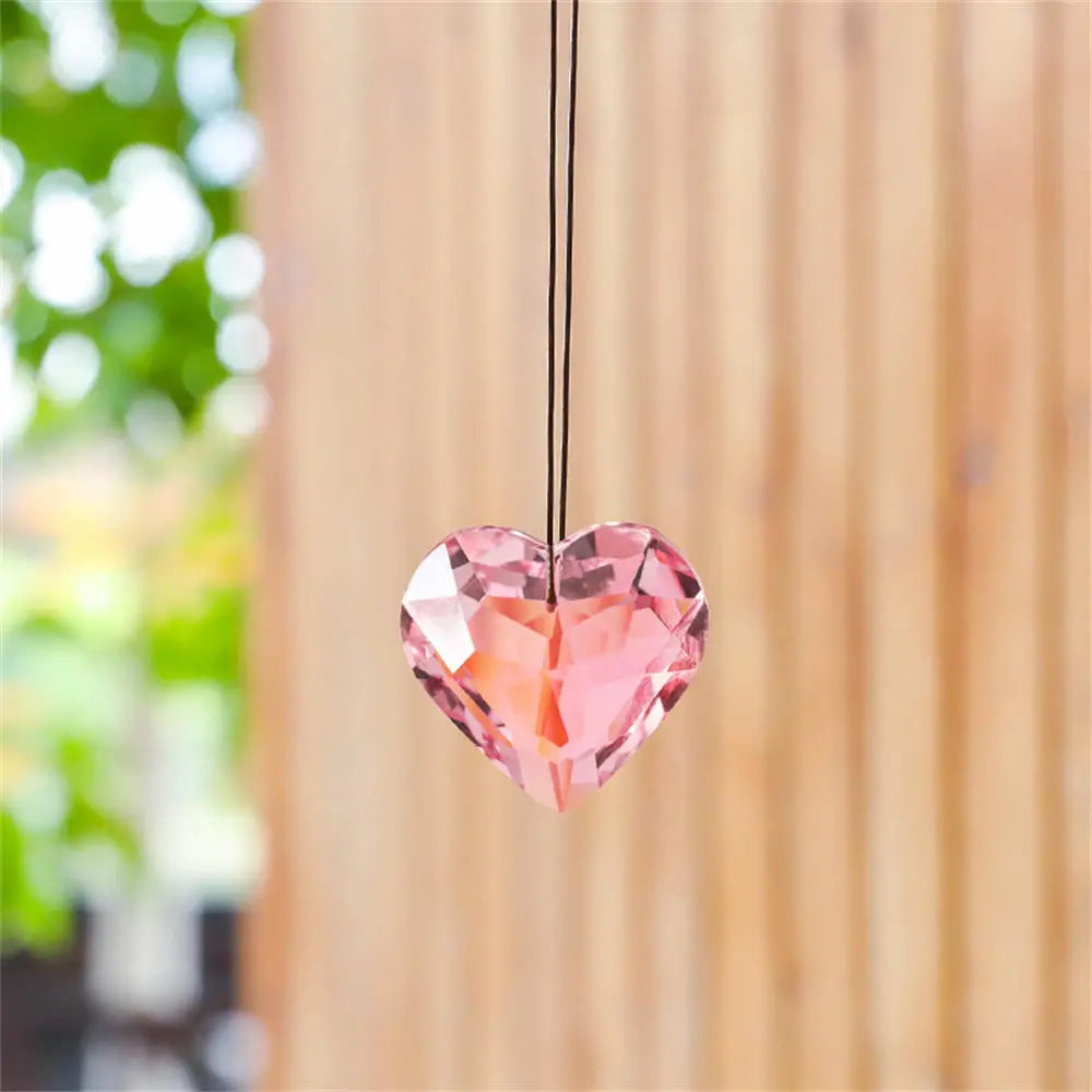 1Pc Clear Crystal Feng Shui Ball – Sun Catcher Prism Ornament for Home, Party & Wedding Décor (20–50mm)
